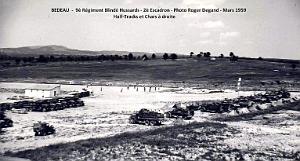BEDEAU - 9E HUSSARDS - 2E ESCADRON - 1959 